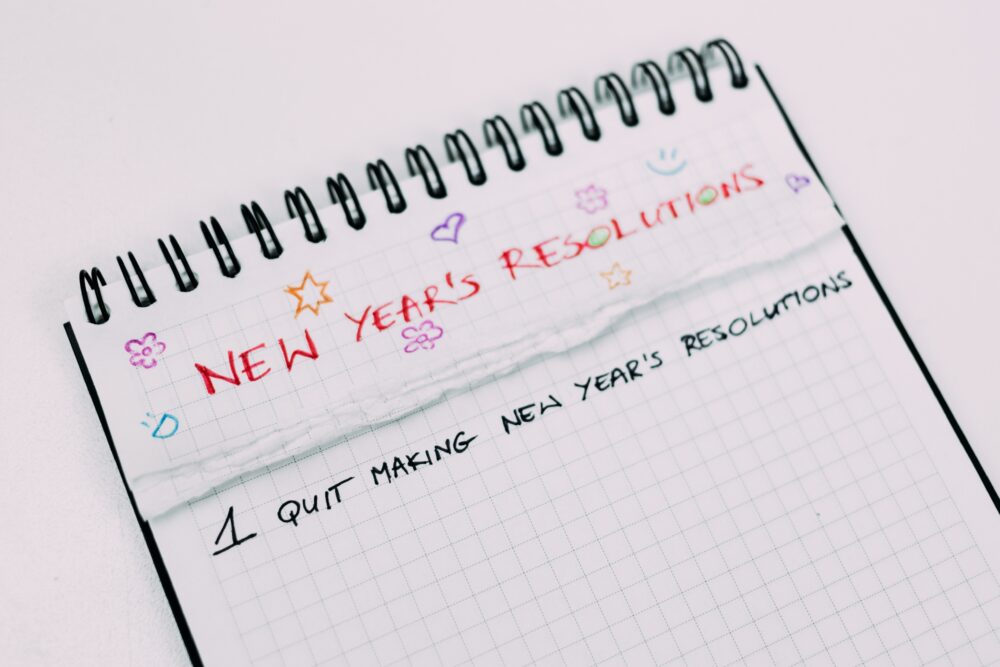 new year goals and resolutions