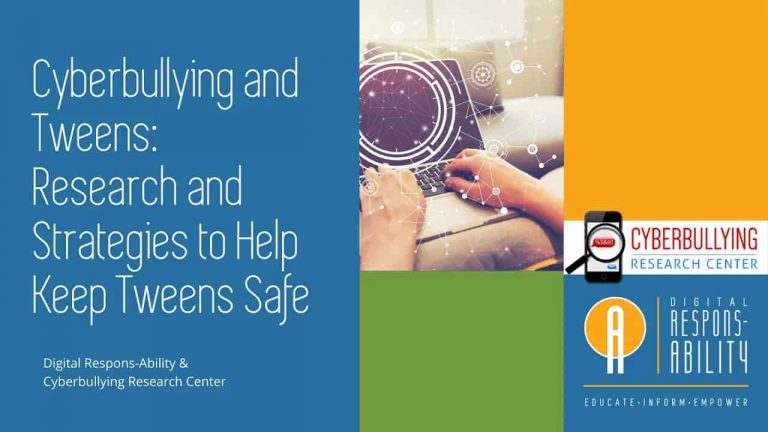 Research and Strategies to Help Keep Tweens Safe